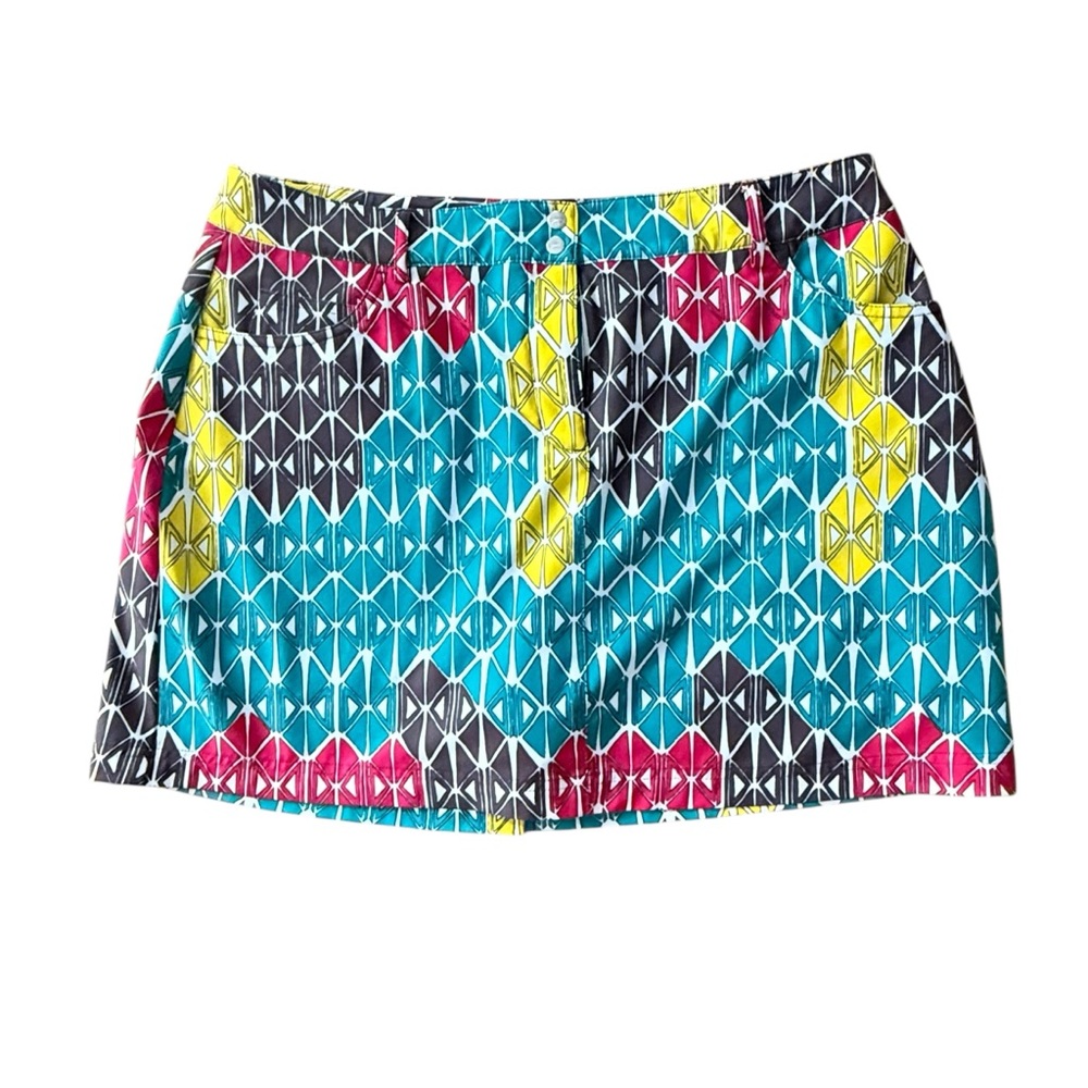 Slazenger Colorful Geometric Print Skirt